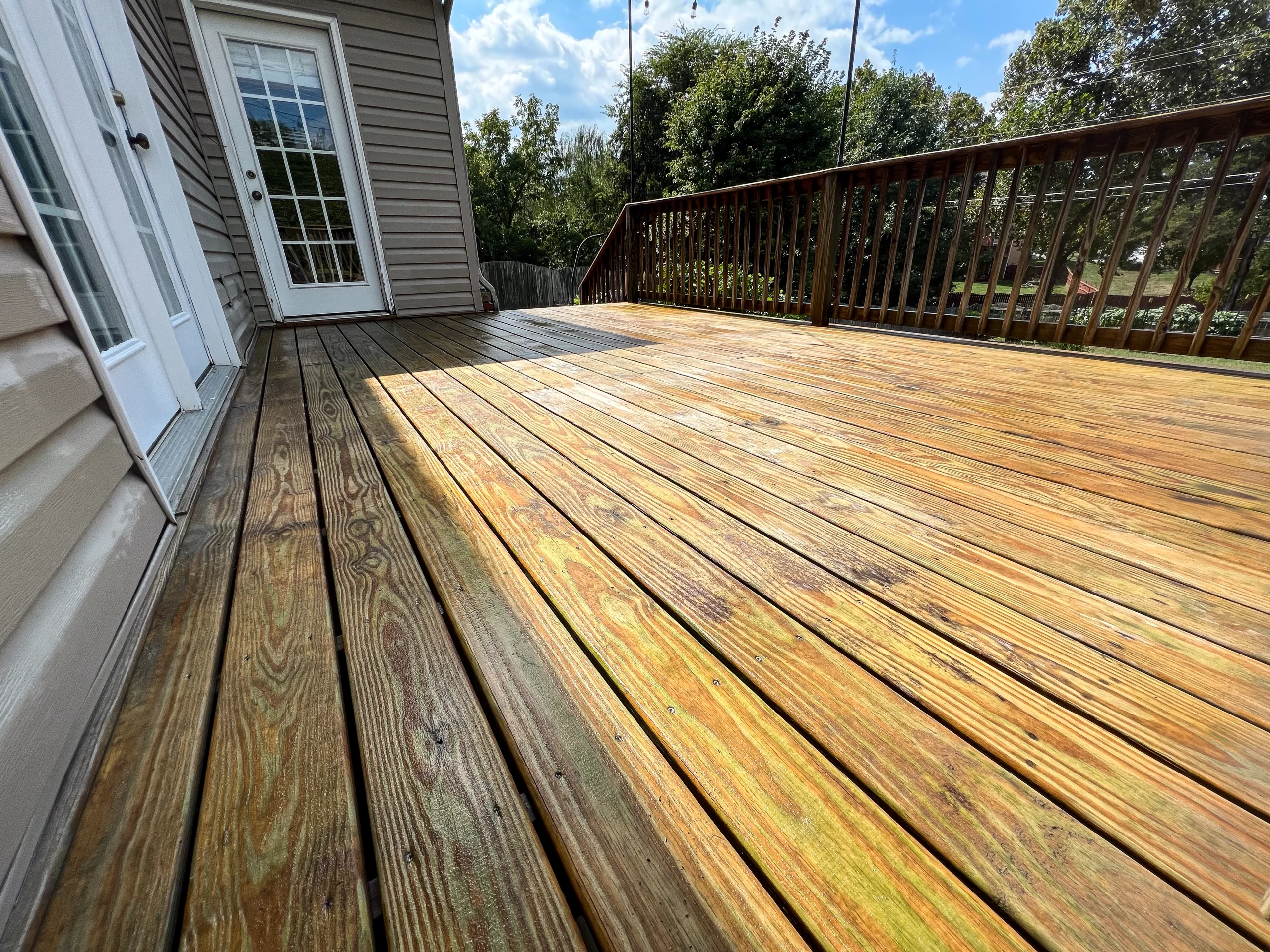 deck restoration after